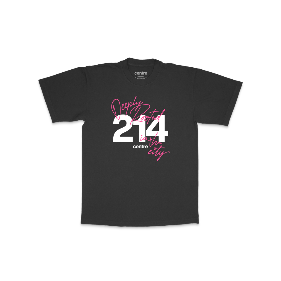 Centre 214 Roots Tee (Vintage Black) - Centre - Tees & Tanks