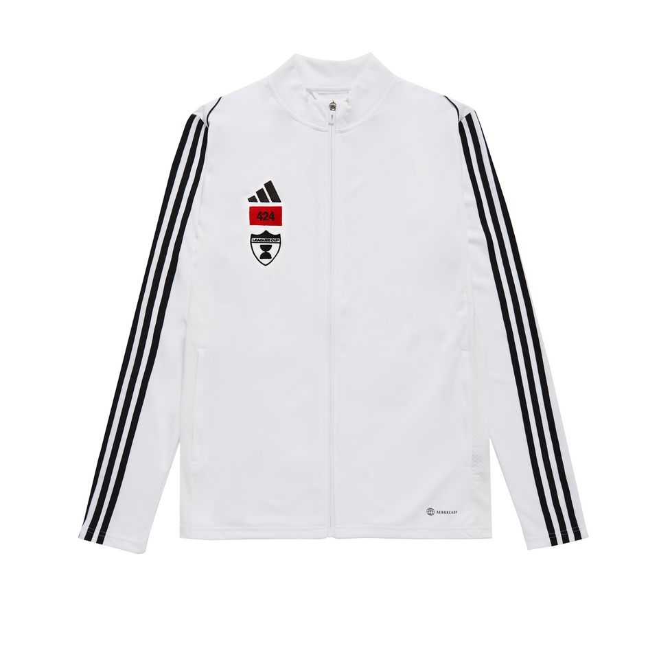 Adidas x 424 MLS Tiro23 Track Jacket (White) - Men's - Jackets & Outerwear