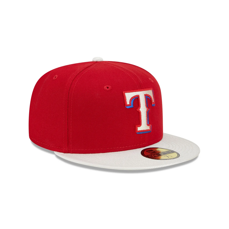 New Era 59FIFTY Texas Rangers Team Shimmer Fitted Hat - Hats