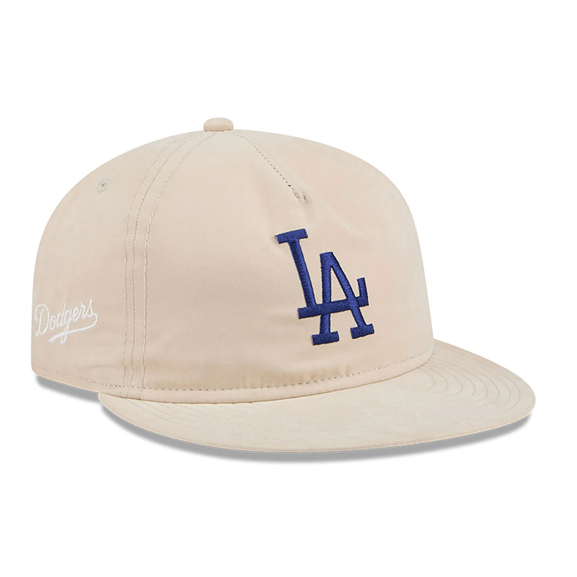 New Era 9FIFTY LA Dodgers Brushed Nylon Strapback Cap (Cream) - New Era 9FIFTY LA Dodgers Brushed Nylon Strapback Cap (Cream) - 