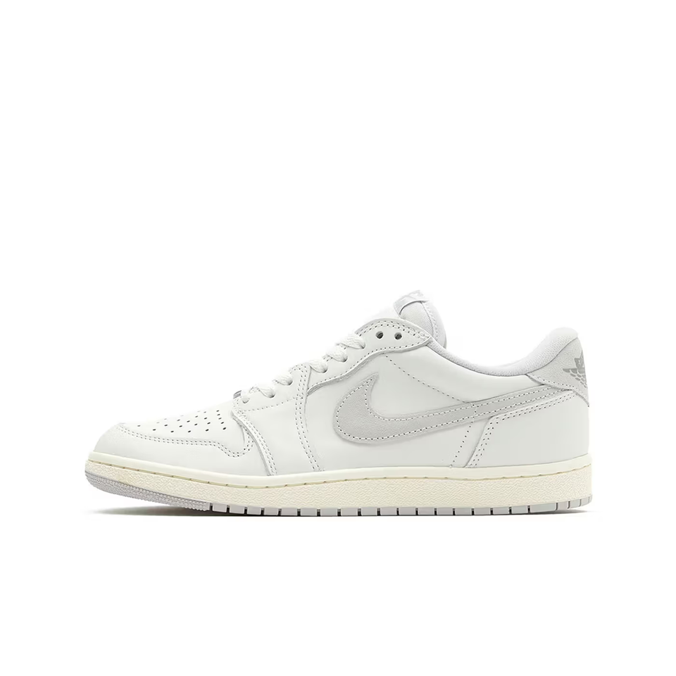 Air Jordan 1 Retro Low '85 OG ( Summit White / LT Smoke Grey-Neutral Grey ) - Jordan