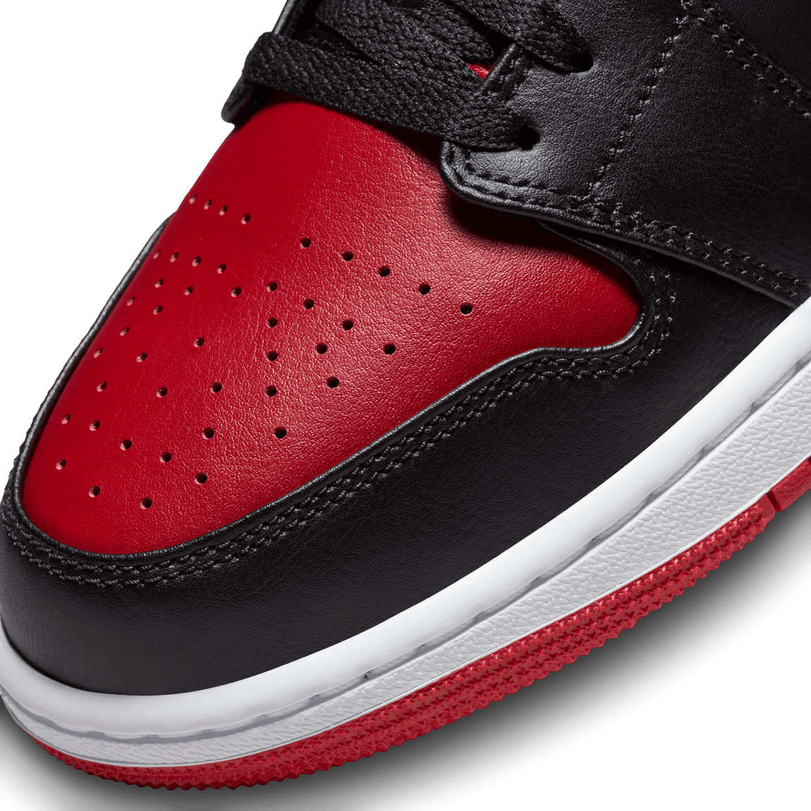 Air Jordan 1 Low (Black/Gym Red-White) - Air Jordan 1 Low (Black/Gym Red-White) - 