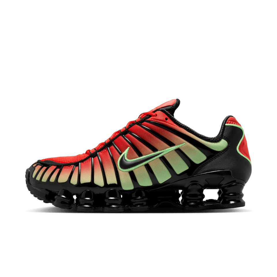 Nike Shox TL (Lt Crimson/Black-Green Strike-Black) - Men's Footwear