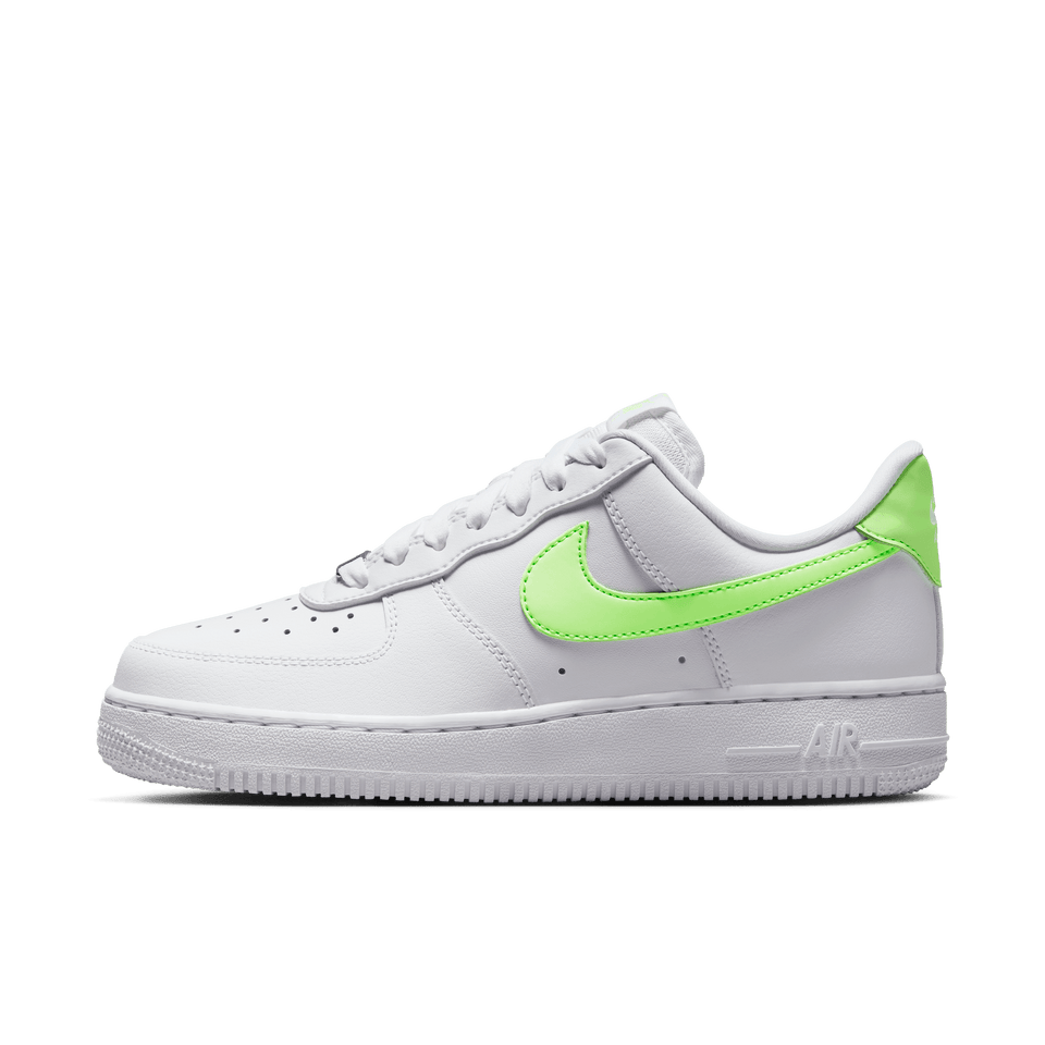 Women's Air Force 1 '07 (White/Lime Blast) - Women's - Footwear