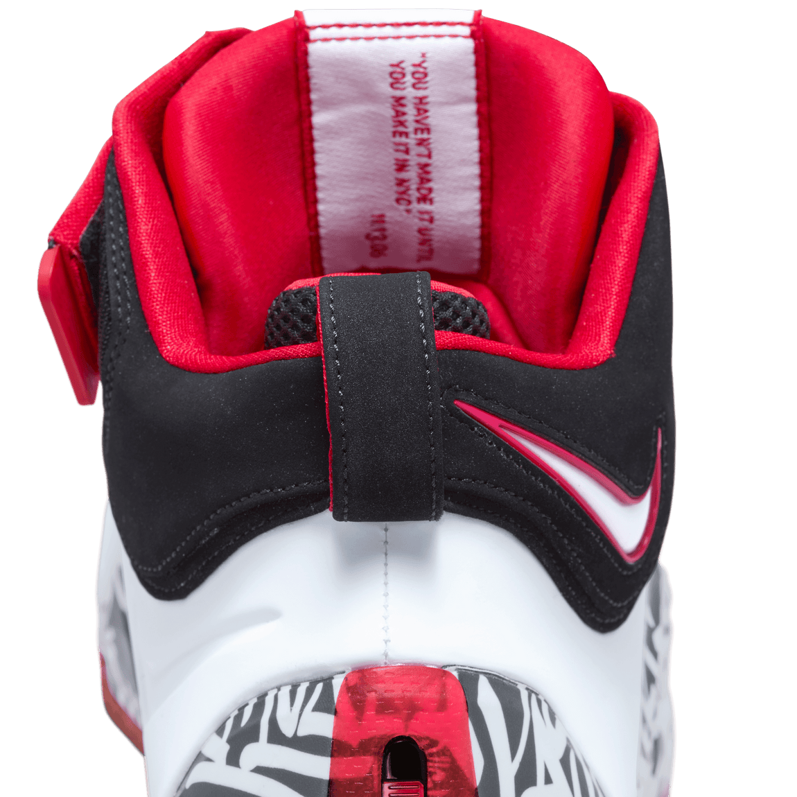 Nike Zoom Lebron 4 QS ( White / Black / Varsity Red ) - Nike Zoom Lebron 4 QS ( White / Black / Varsity Red ) - 