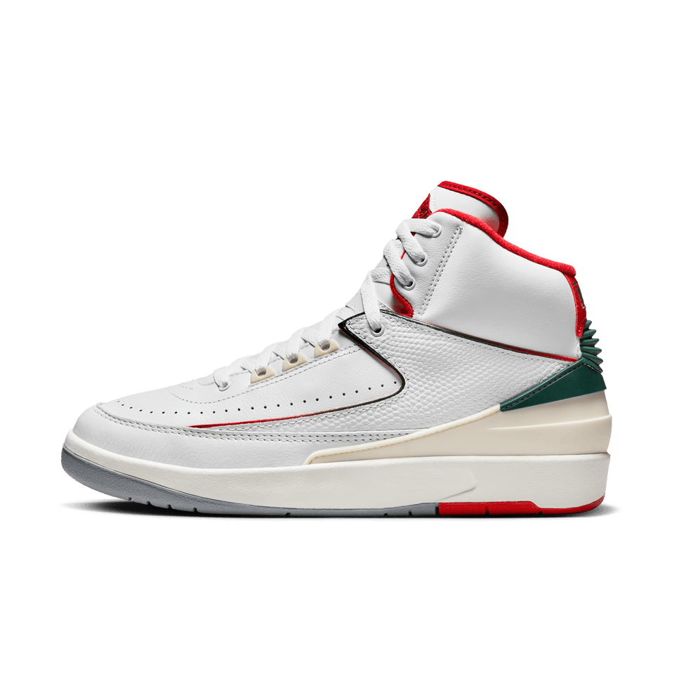 Air Jordan 2 Retro (White/Fire Red-Fir-Sail) 11/15 - Jordan