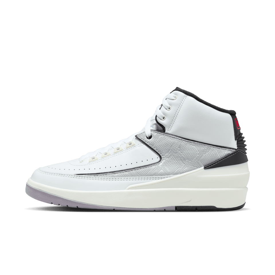 Air Jordan 2 Retro (White / Fire Red / Black / Sail) Release Date 1/20 - Products