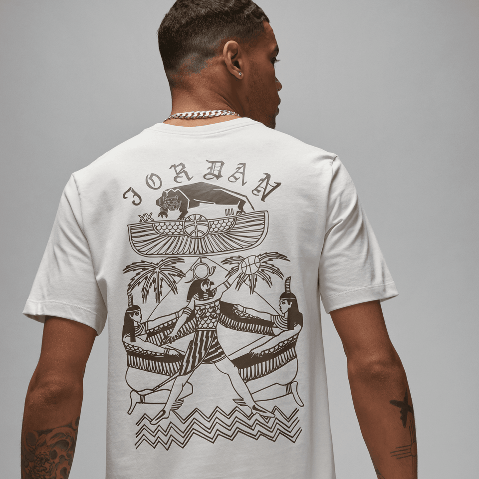 Jordan Flight Artist Series Tee (Phantom/Palomino) - Men's Tees/Tanks