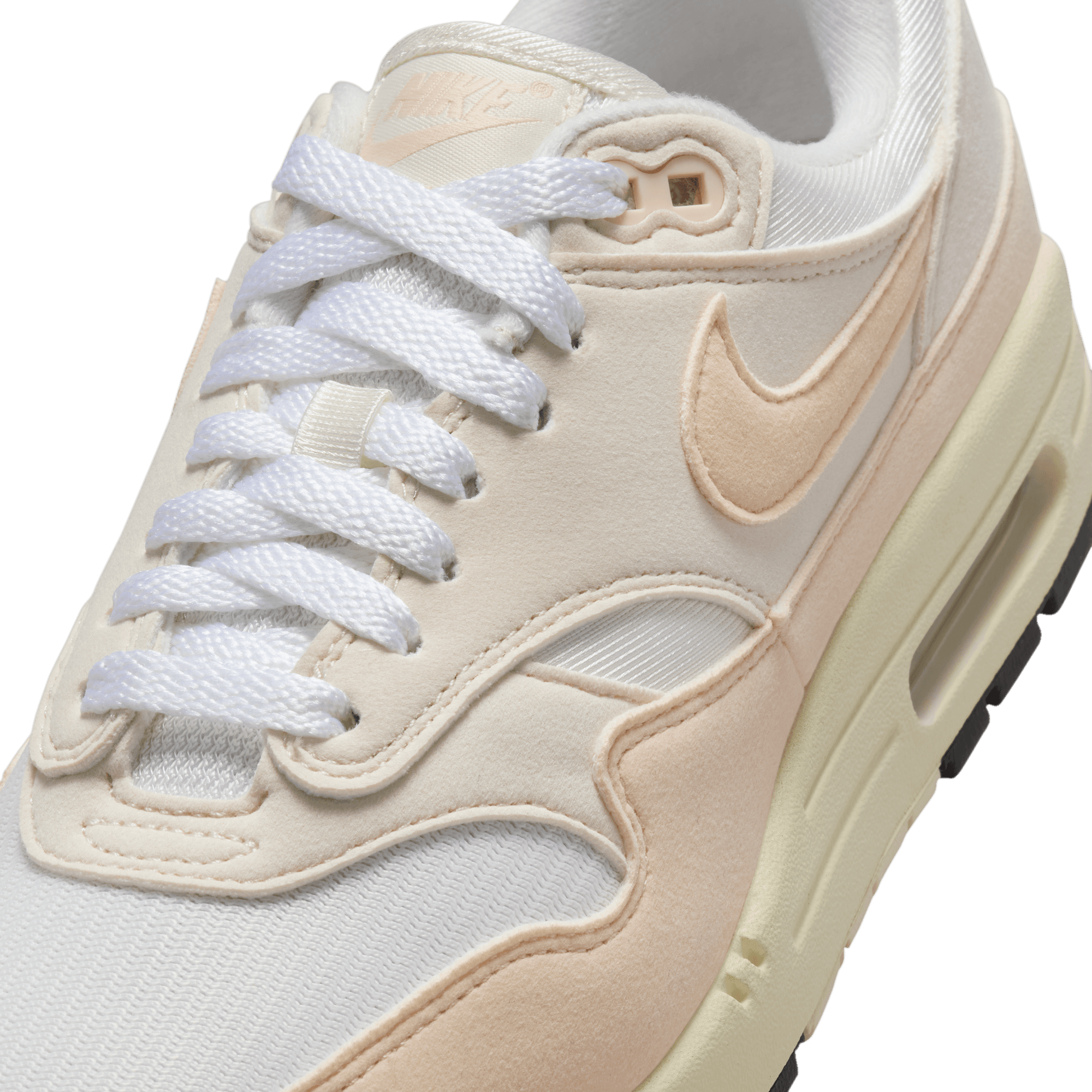 Women s Nike Air Max 1 Sail Guava Ice Phantom Black