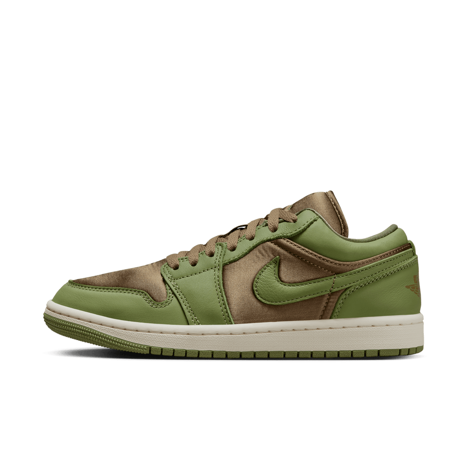 Women's Air Jordan 1 Low SE ( Brown Kelp / Sky J Light Olive / Sail ) - Women