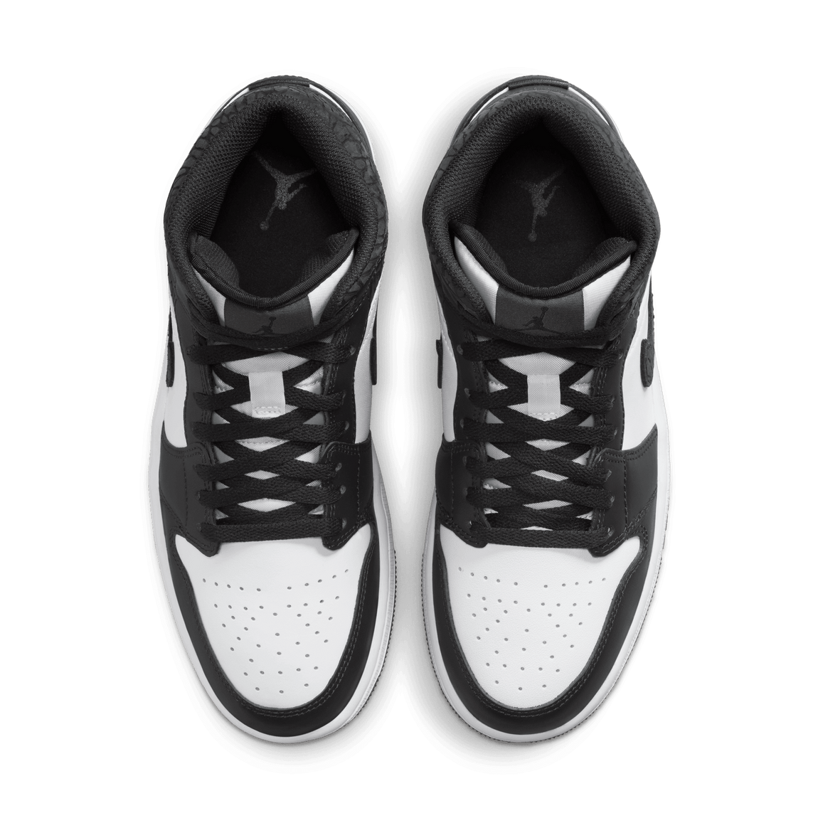 Air Jordan 1 Mid SE (Off Noir/Black-White-Black) - Air Jordan 1 Mid SE (Off Noir/Black-White-Black) - 
