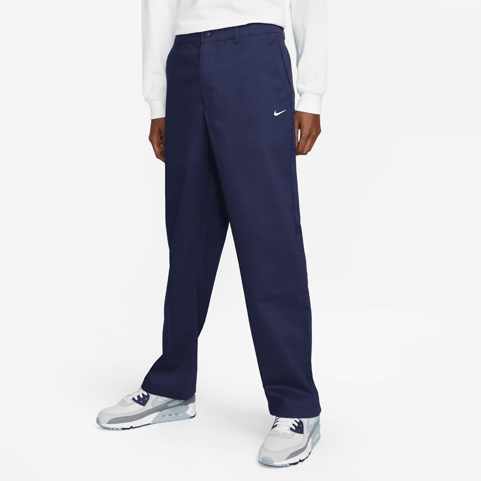 Nike Life Chino Pants (Midnight Navy/White) - Men's Bottoms