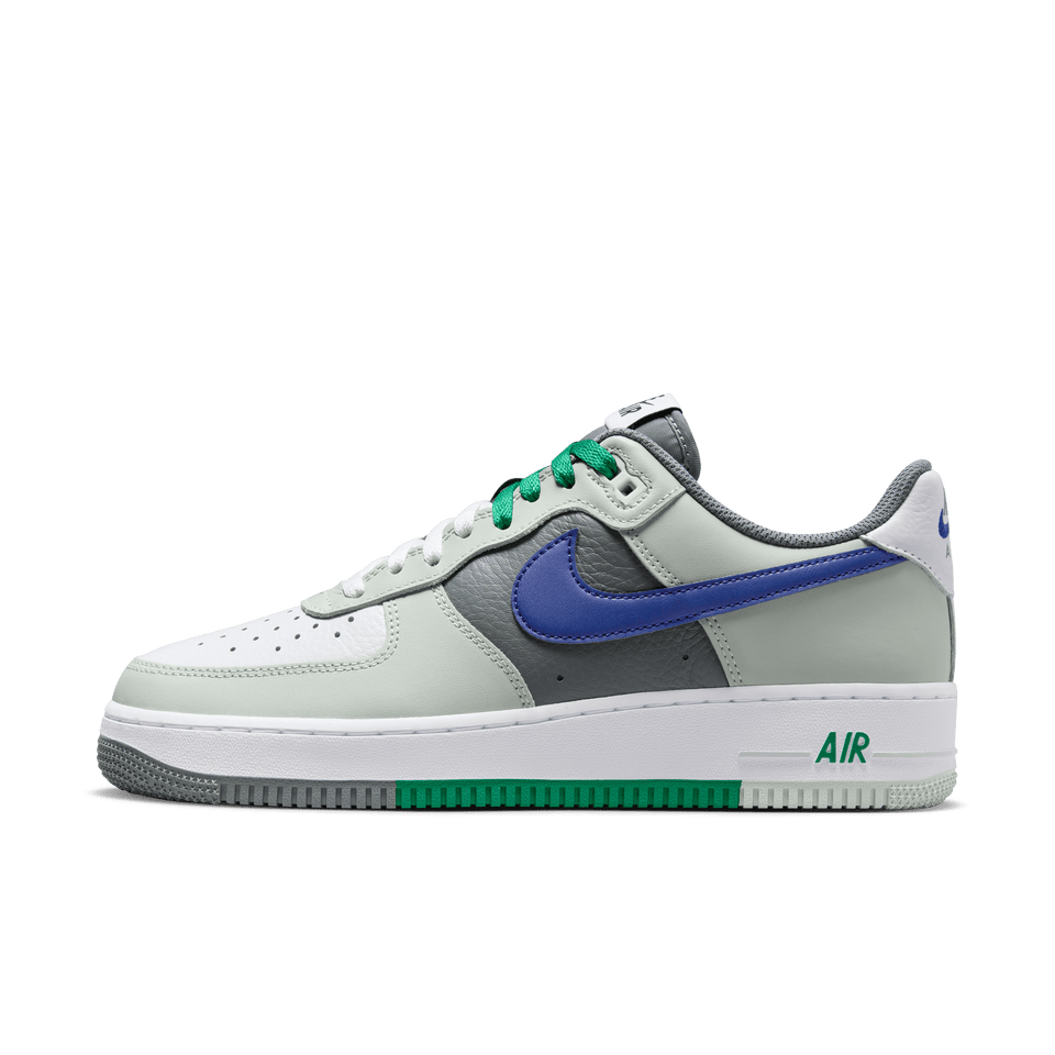 Nike Air Force 1 '07 LV8 (Light Silver/Deep Royal Blue-White) - Nike