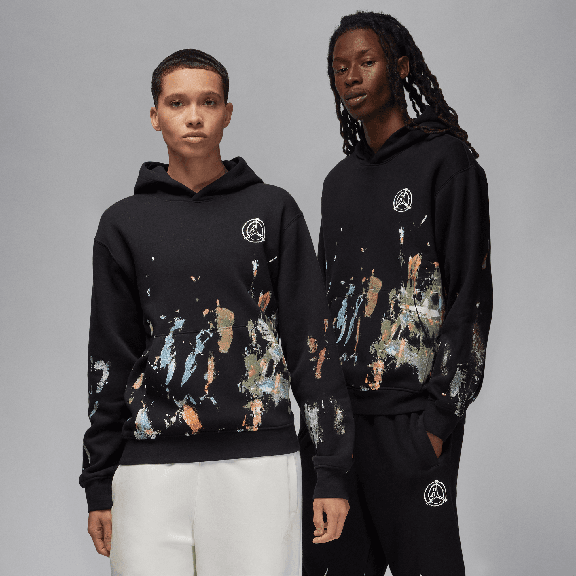 Jordan Artist Series By Jammie Holmes Pullover Hoodie (Black) – Centre