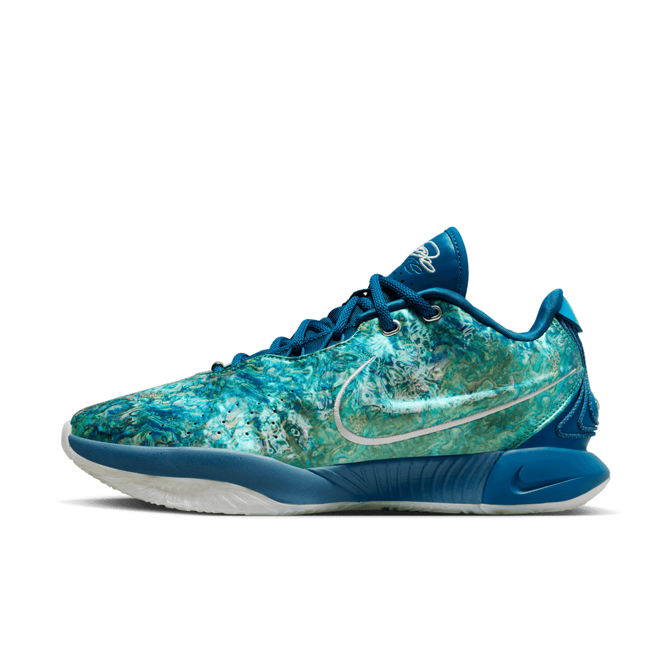 Nike Lebron 21 (Industrial Blue/Metallic Silver) 12/1 - Men's Footwear
