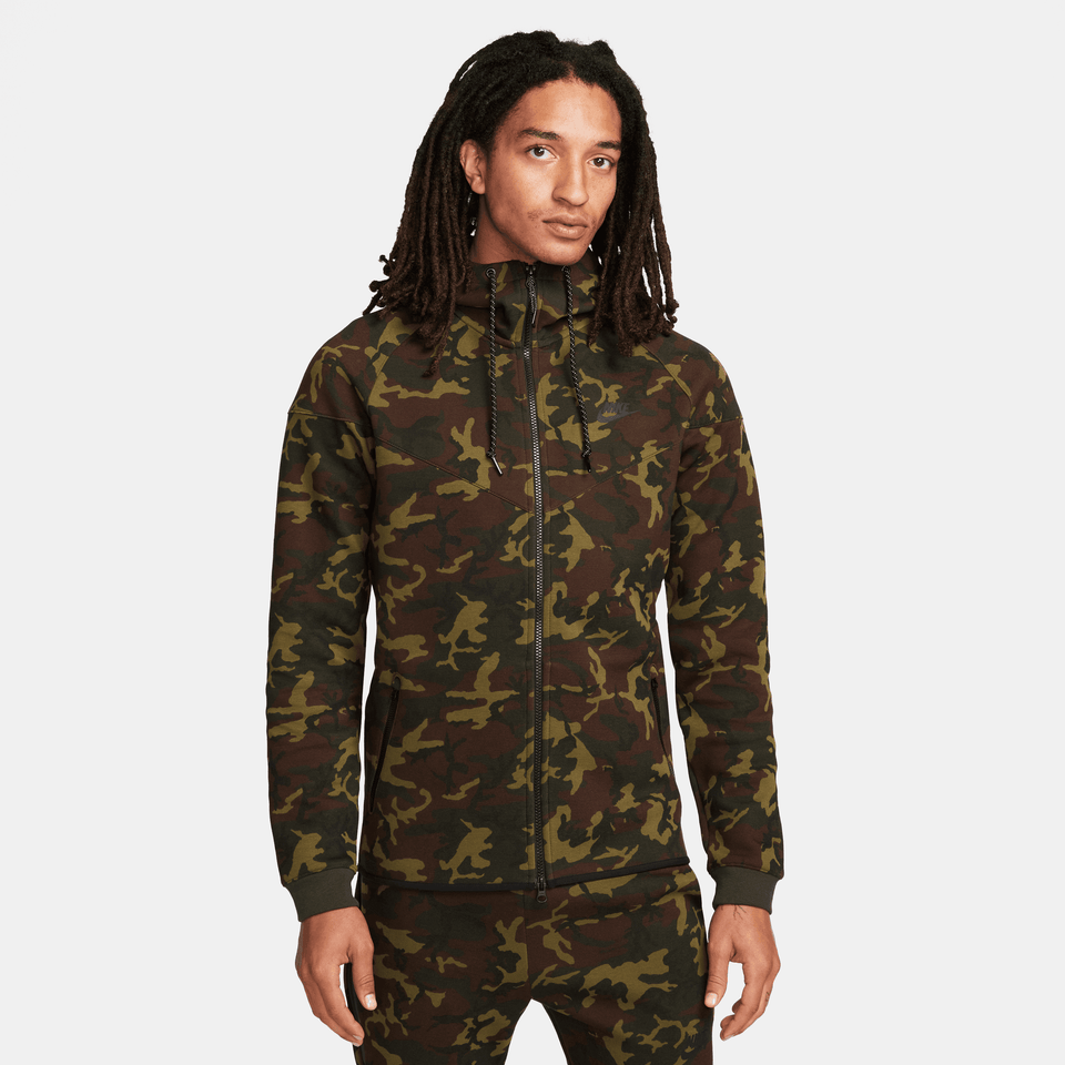 Nike Sportswear Tech Fleece OG Windrunner (Sequoia/Black) - Men's - Jackets & Outerwear