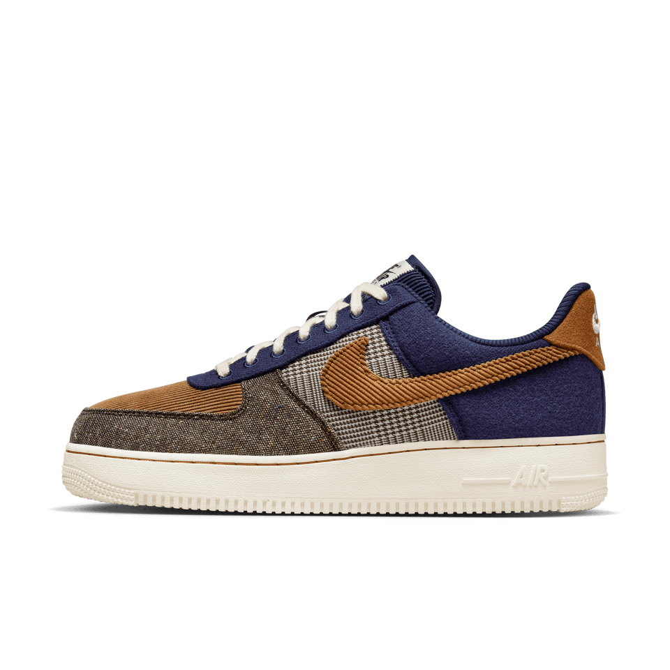 Nike Air Force 1 '07 Premium ( Midnight Navy / Ale Brown / Ivory ) - Men's Footwear