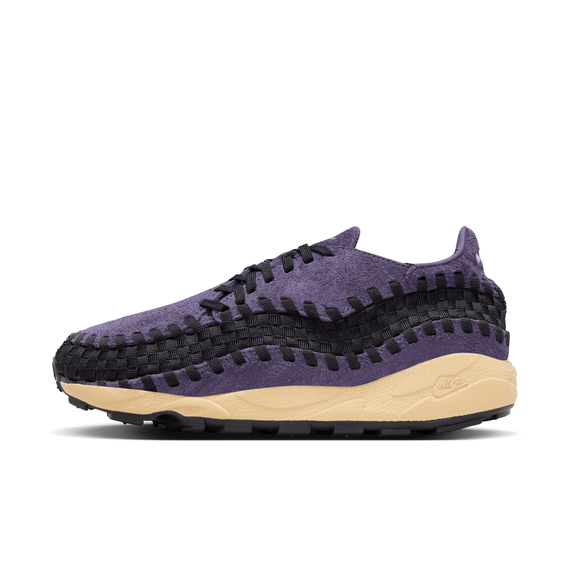 Women's Nike Air Footscape Woven (Dark Raisin/White-Black-Sesame Women's Nike Air Footscape Woven (Dark Raisin/White-Black-Sesame