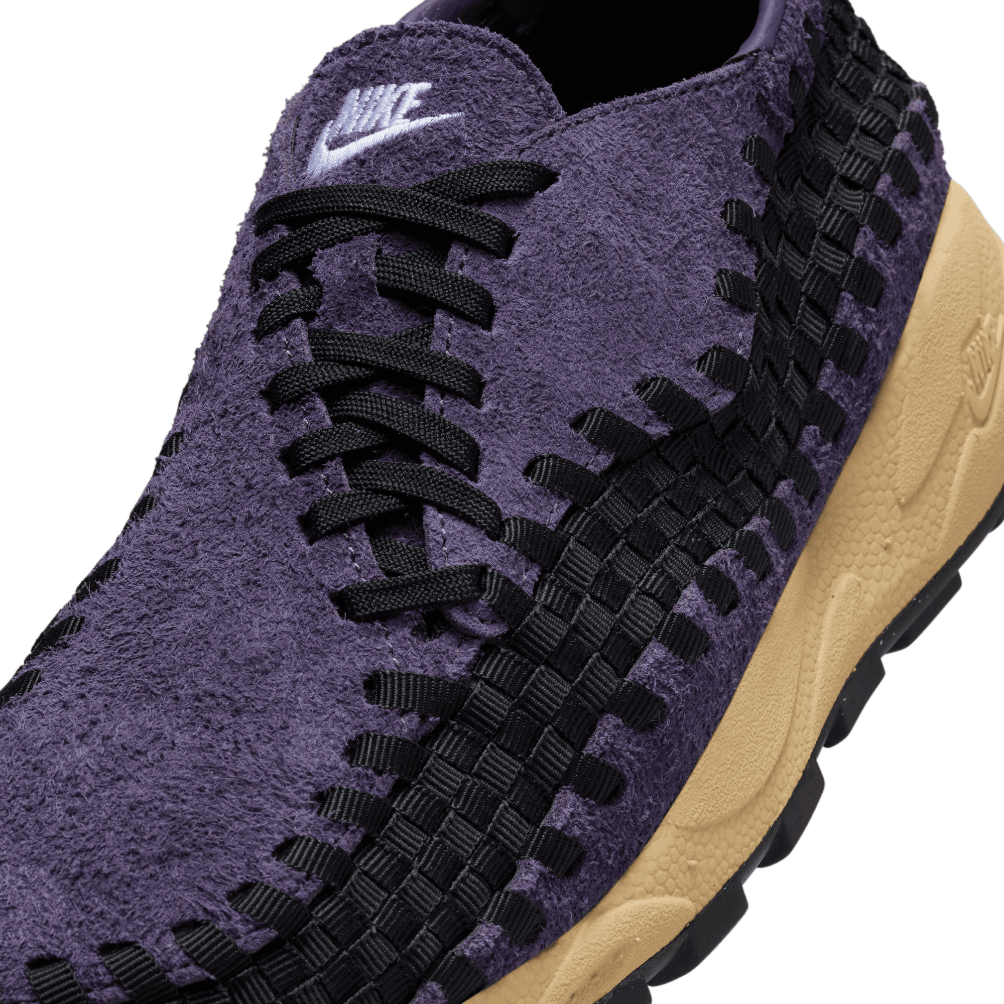 Women's Nike Air Footscape Woven (Dark Raisin/White-Black-Sesame