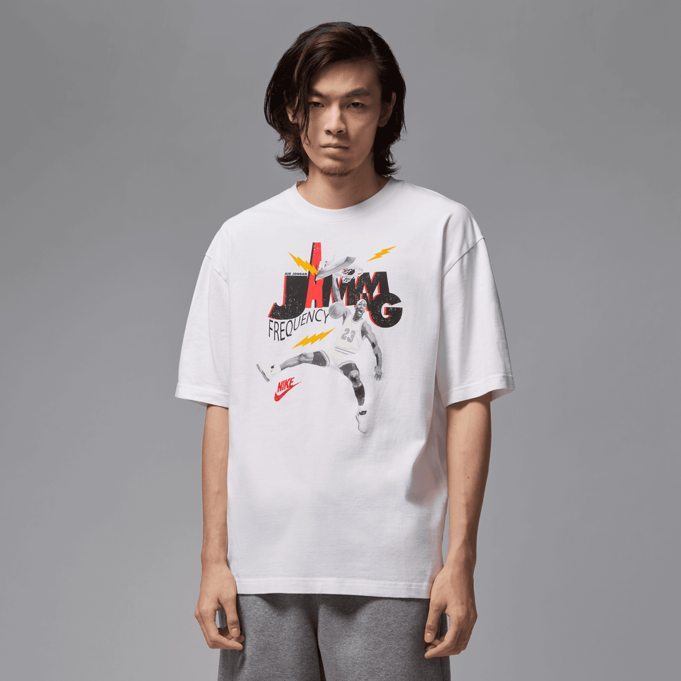 Jordan Brand Graphic T-Shirt (White/Black) - Jordan