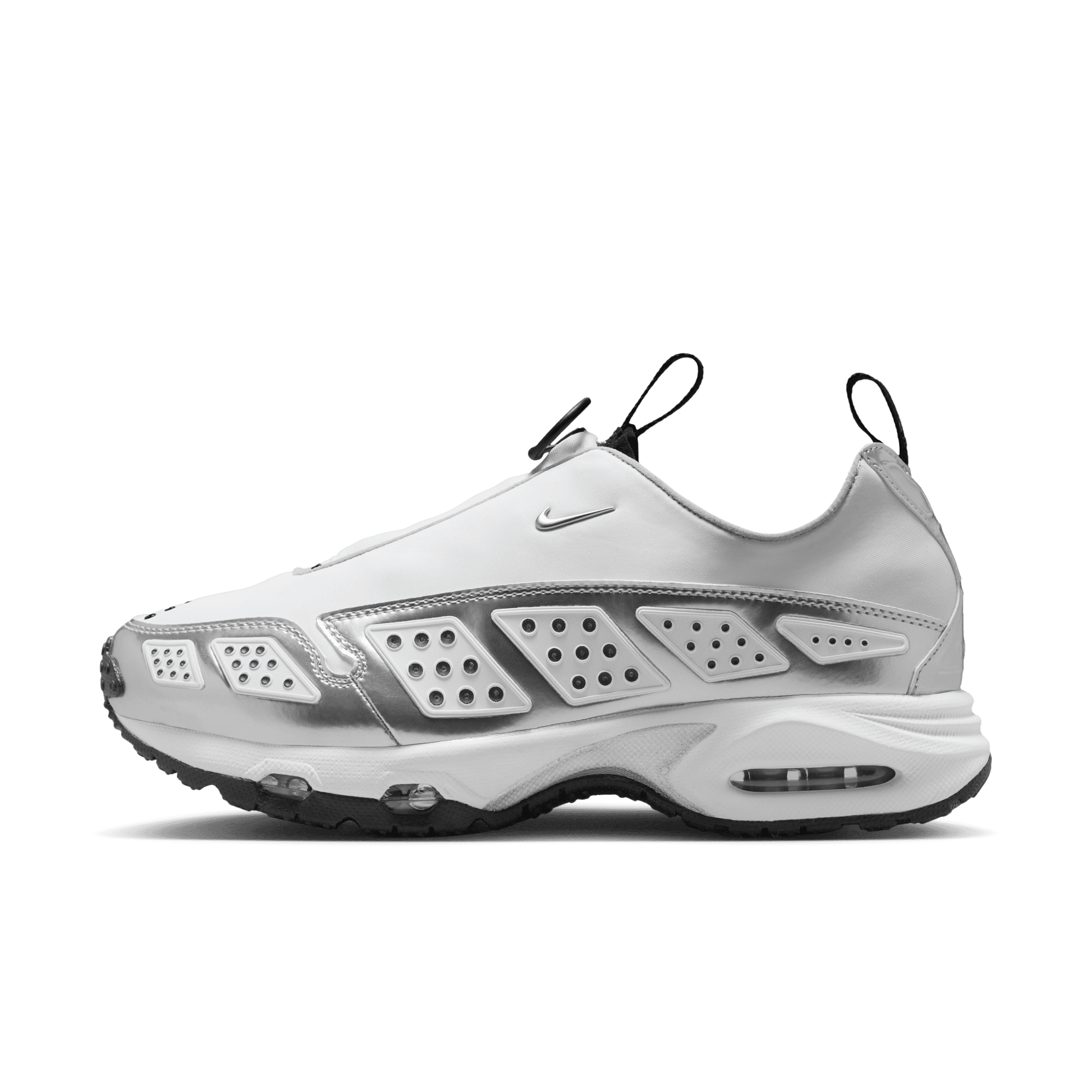 Women's Nike Air Max SNDR (White/Metallic Silver-Black) 7/1