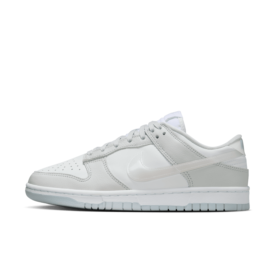 Women's Nike Dunk Low (Photon Dust/Multi-Color-White-Blue Ice) - Women's - Footwear