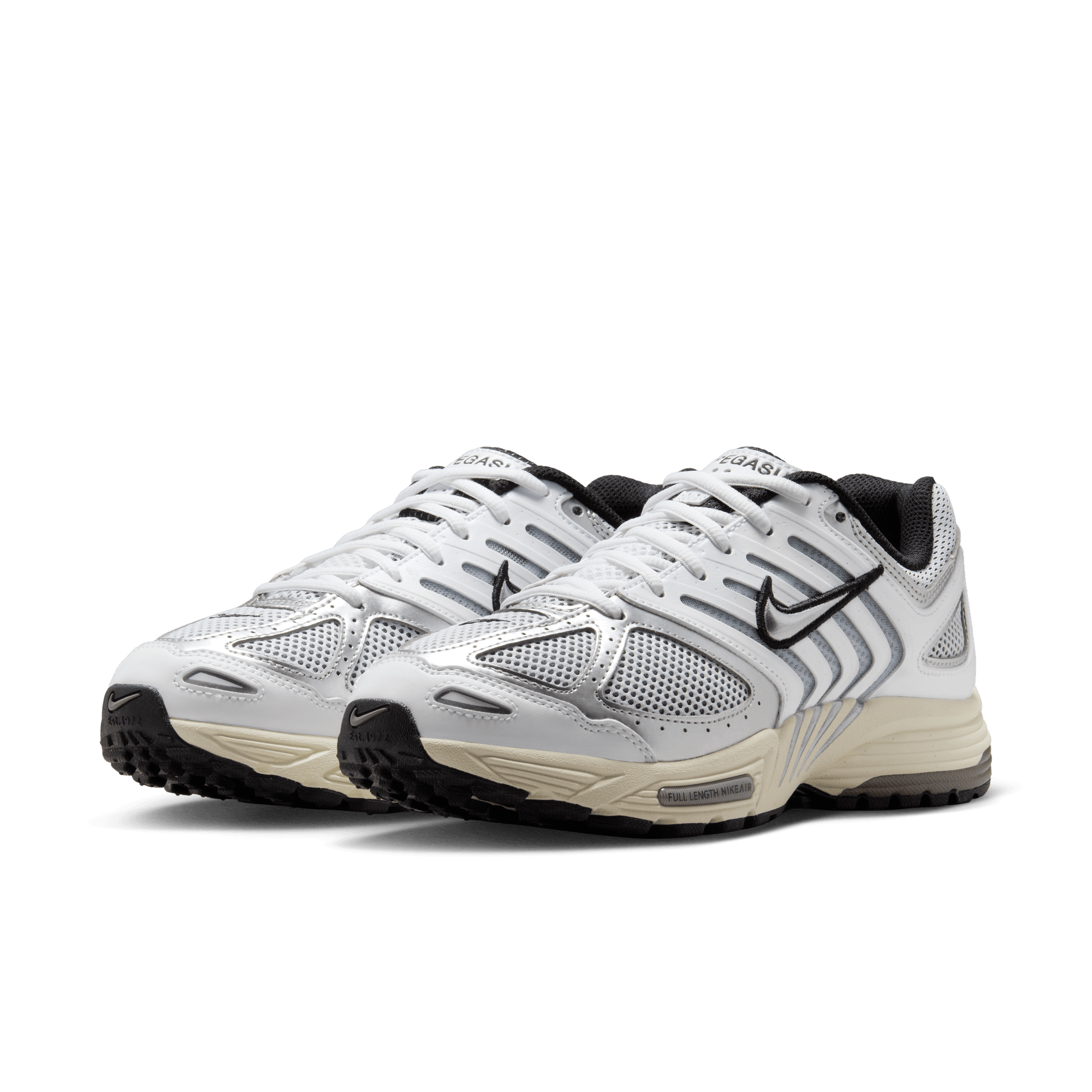 ◆Nike◆ Air Pegasus 2005 W White Coconut Milk Black lli Women's Nike Air Pegasus 2005 (White/Metallic Silver-Coconut