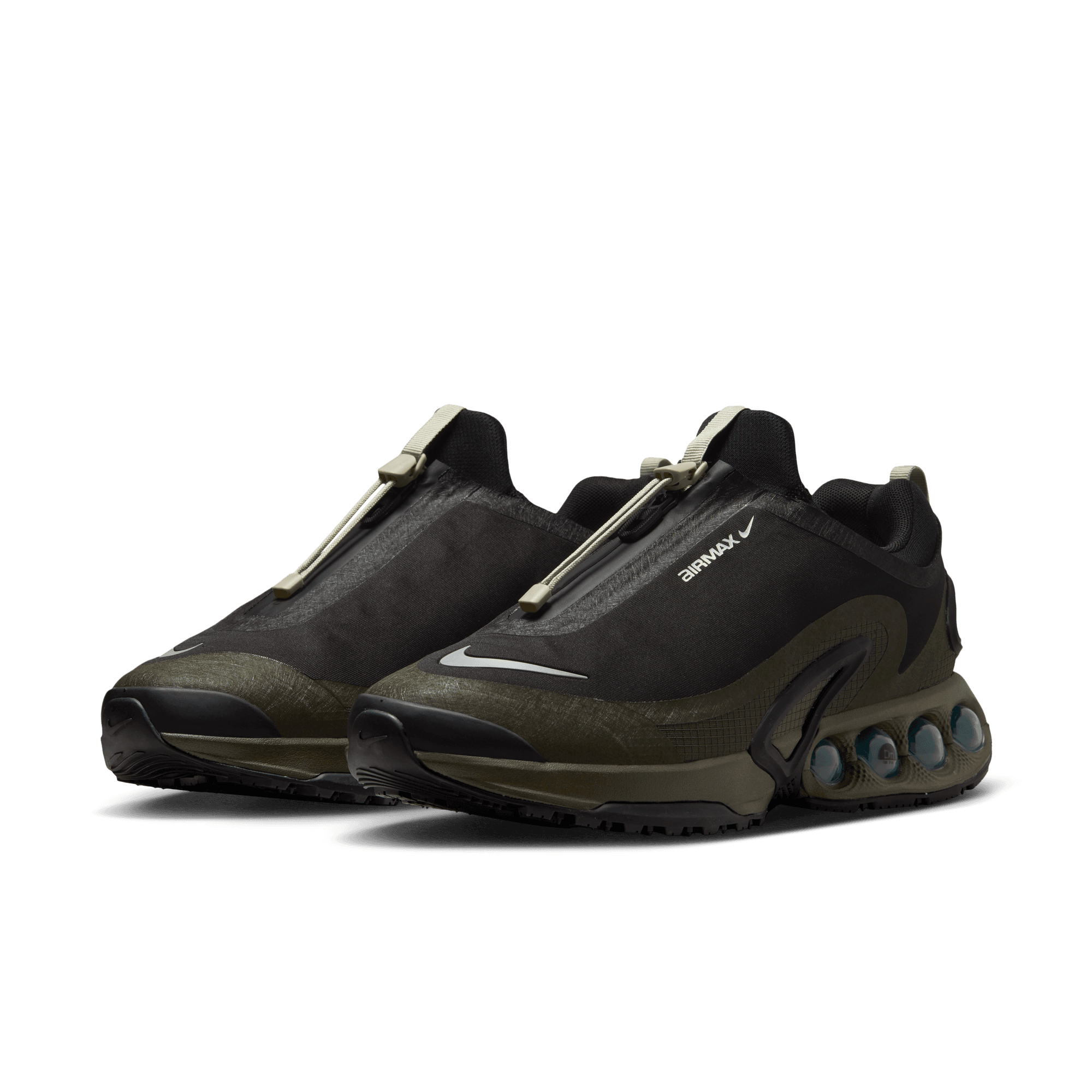 Nike Air Max DN Roam (Black/Metallic Silver-Cargo Khaki 