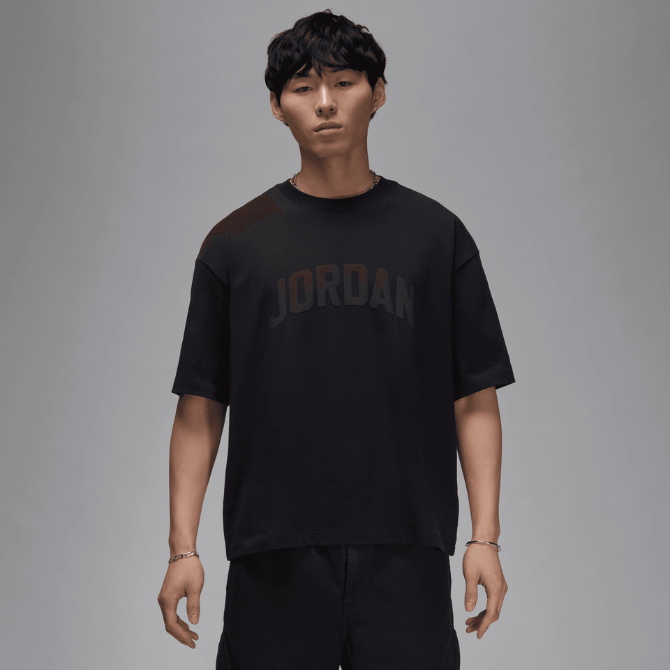 Jordan Flight Essentials T-Shirt (Black/Black) - Men's - Tees & Shirts