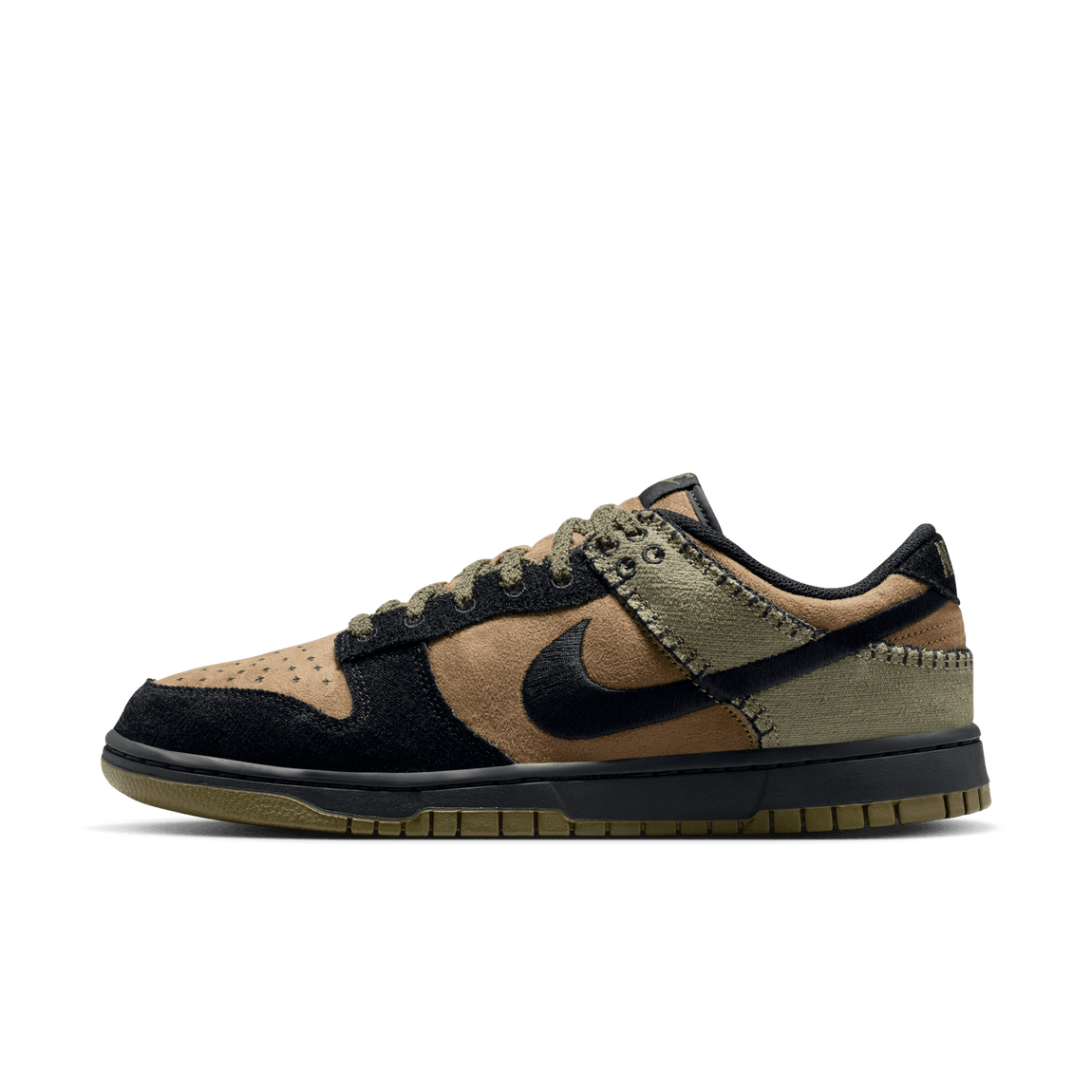 Nike Dunk Low Retro SE (Brown Kelp/Black-Medium Olive) - Centre