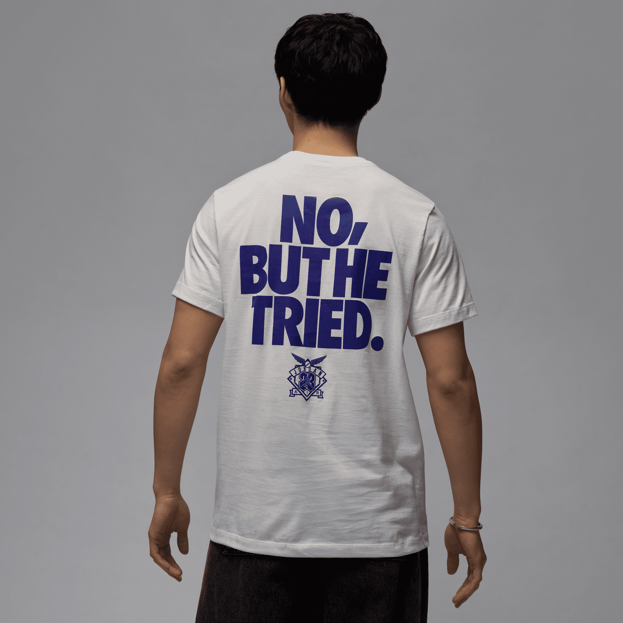 Tシャツ・カットソー NOT4NERD Thunder Blur Logo TShirts White TS085WH 낫포너드(NOT4NERD) Thunder Blur Logo T-Shirts - White