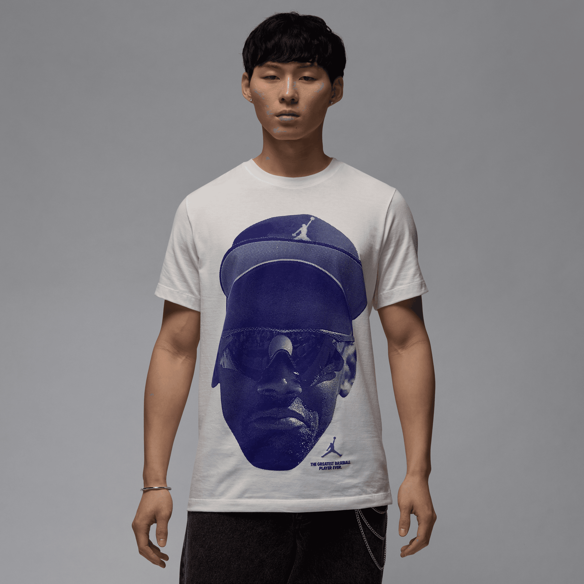 Jordan Crew-Neck T-Shirt (Summit White) – Centre Jordan Crew-Neck T-Shirt (Summit White) – Centre