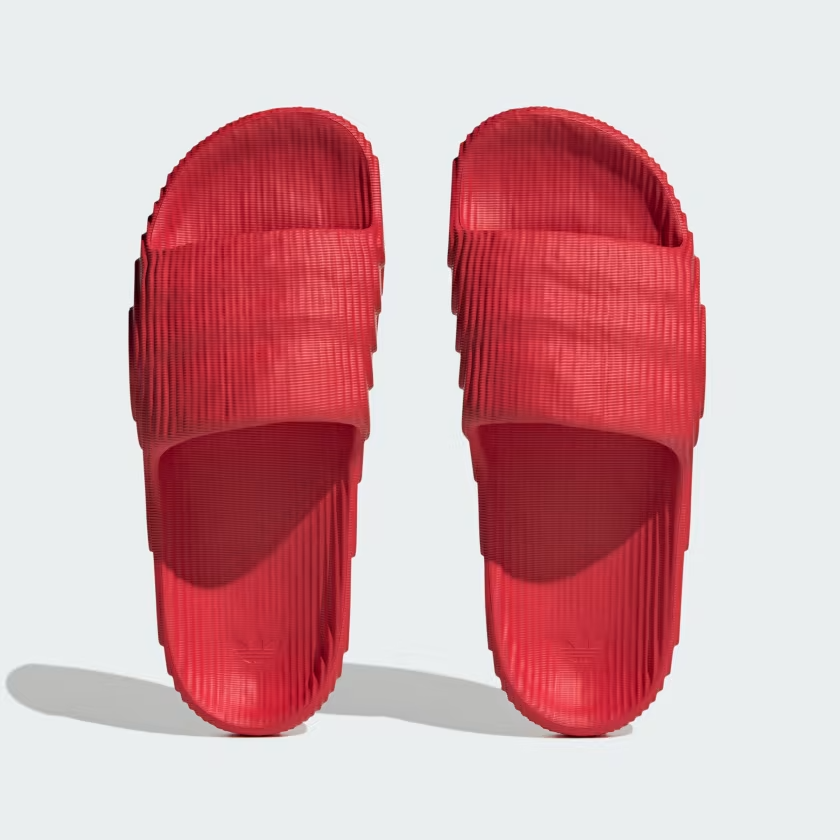 Adidas Adilette 22 Slides (Better Scarlet / Cloud White / Better Scarl –  Centre