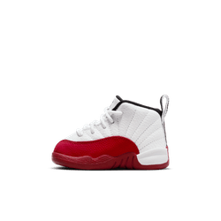 jordan 12 red and white