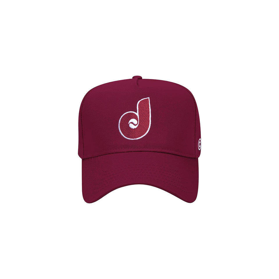 Centre Dallies Baseball Hat (Maroon) - Accessories