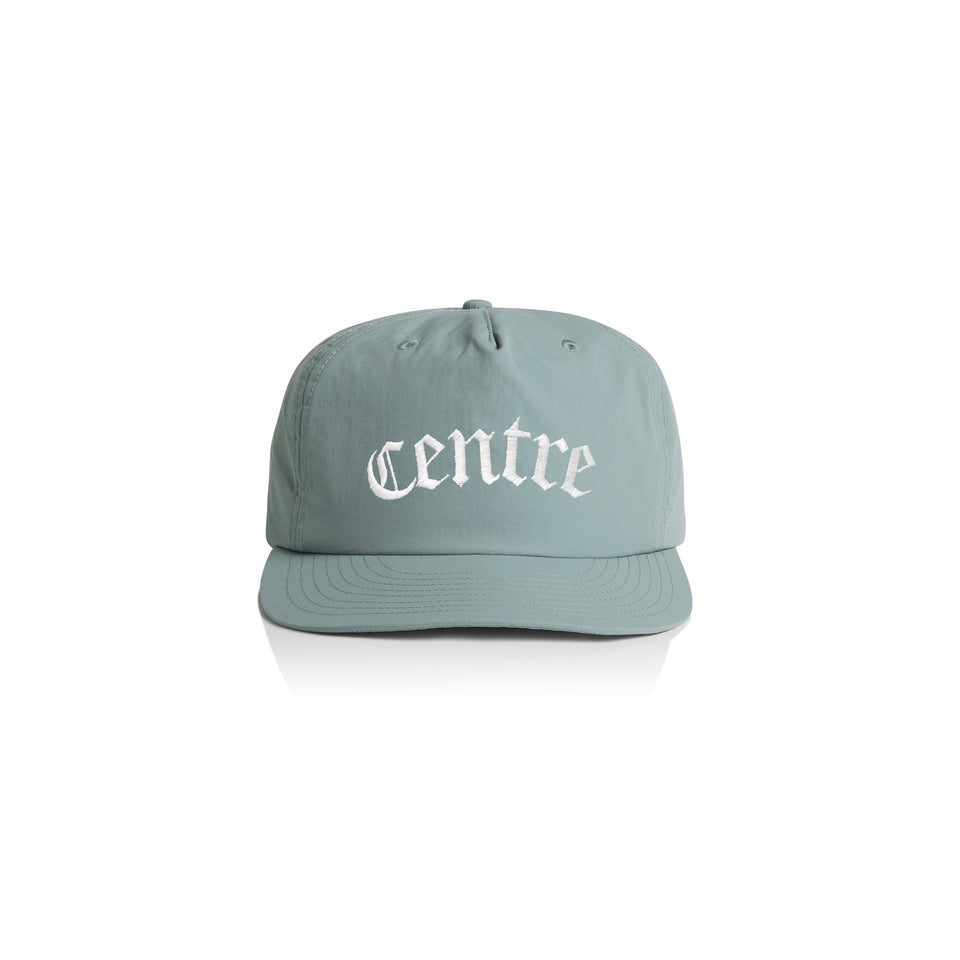 Centre Blackletter Hat (Mineral Blue) - Centre