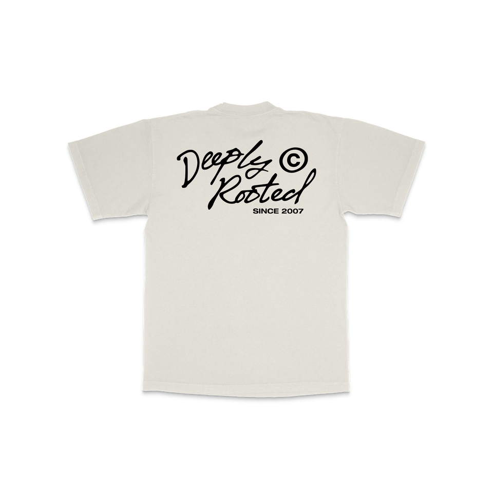 Centre Deeply Rooted Tee (Creme) - Centre - Tees & Tanks