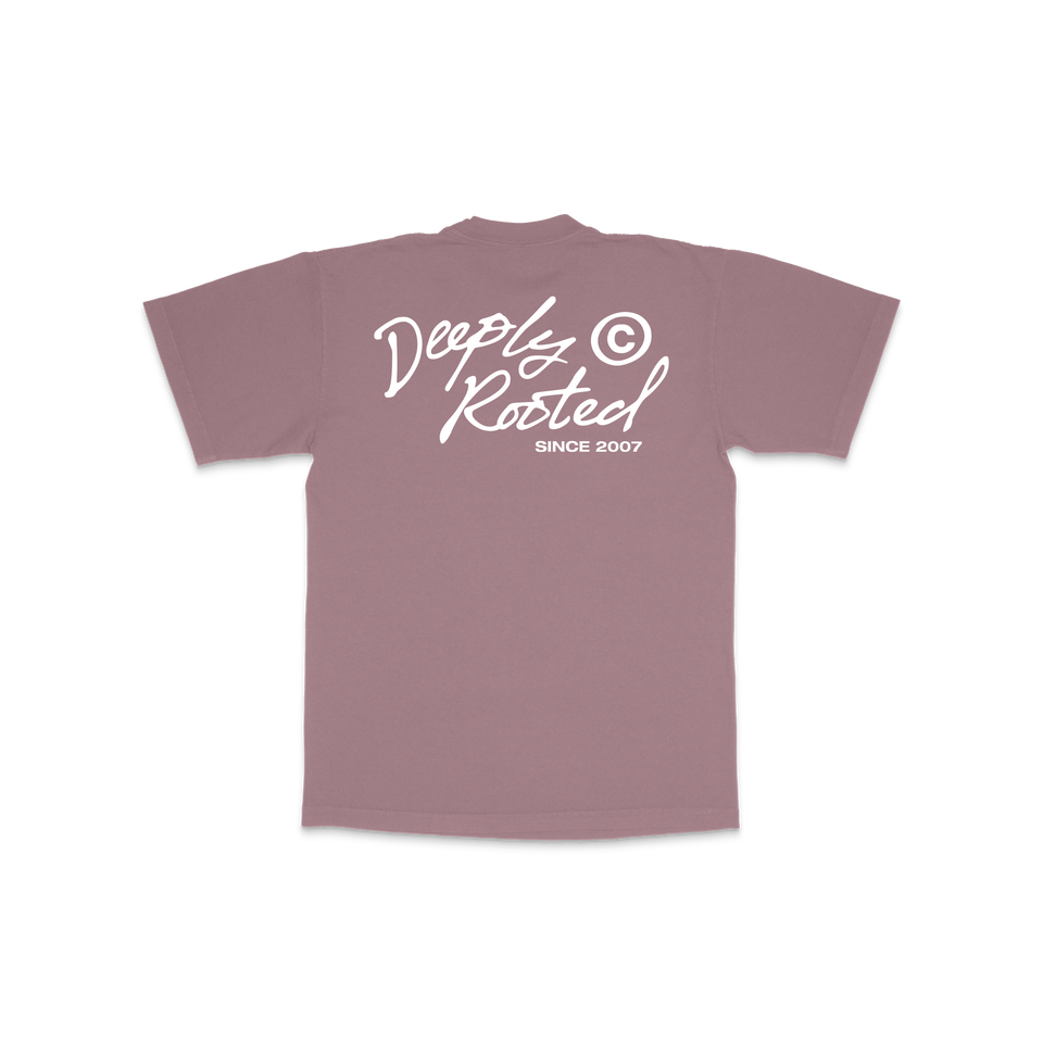 Centre Deeply Rooted Tee (Mauve) - Centre - Tees & Tanks