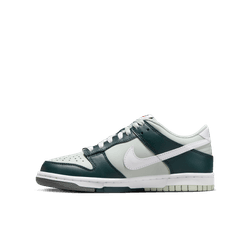 Nike Dunk Low GS (Deep Jungle/White/Light Silver) - Kids