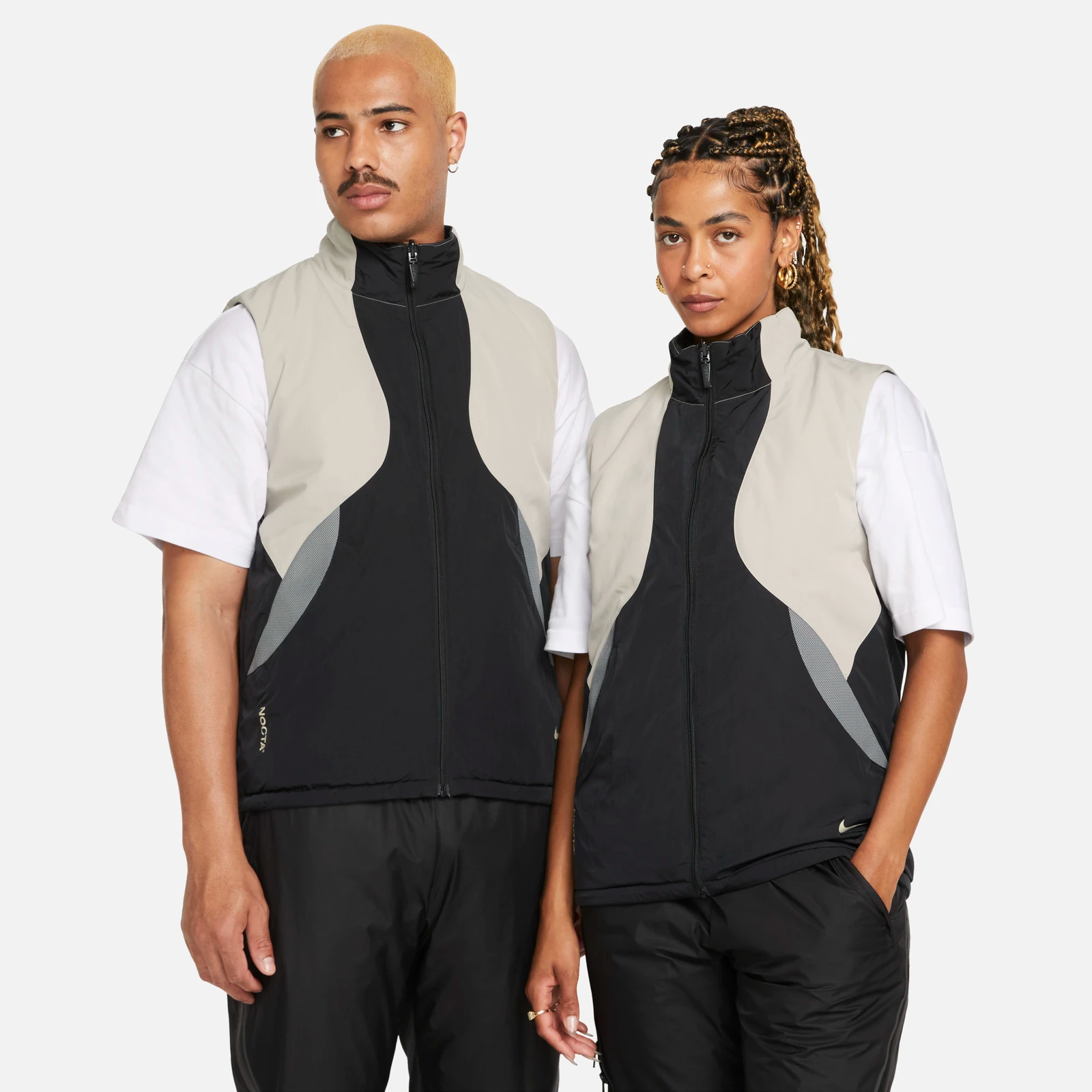 Nike X NOCTA Reversible Vest (Black/Stone/Smoke Grey-Stone) 5/19