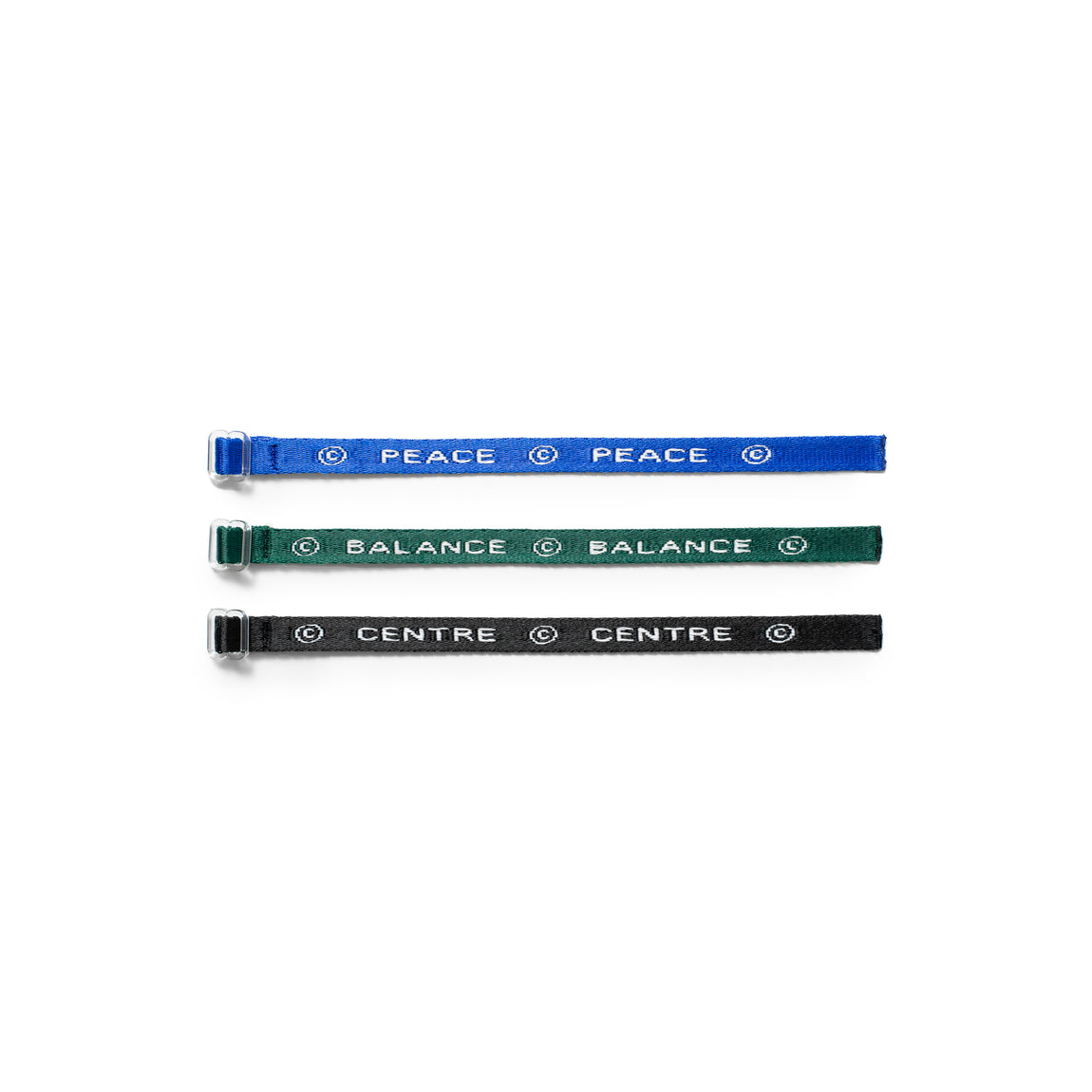 Centre Harmony Wristband Set (3-Pack) - Centre Harmony Wristband Set (3-Pack) - 