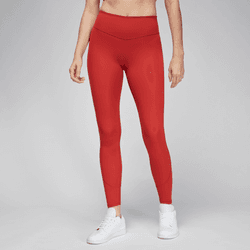 Women's Jordan Sport Leggings ( Dune Red / White ) - Women's Apparel