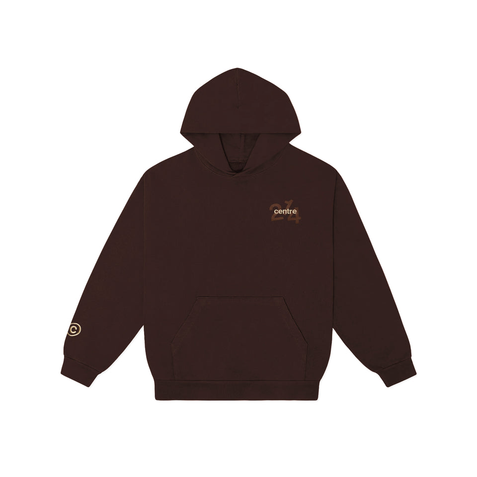 Centre Dallas Day Hoodie (Chocolate) - Products