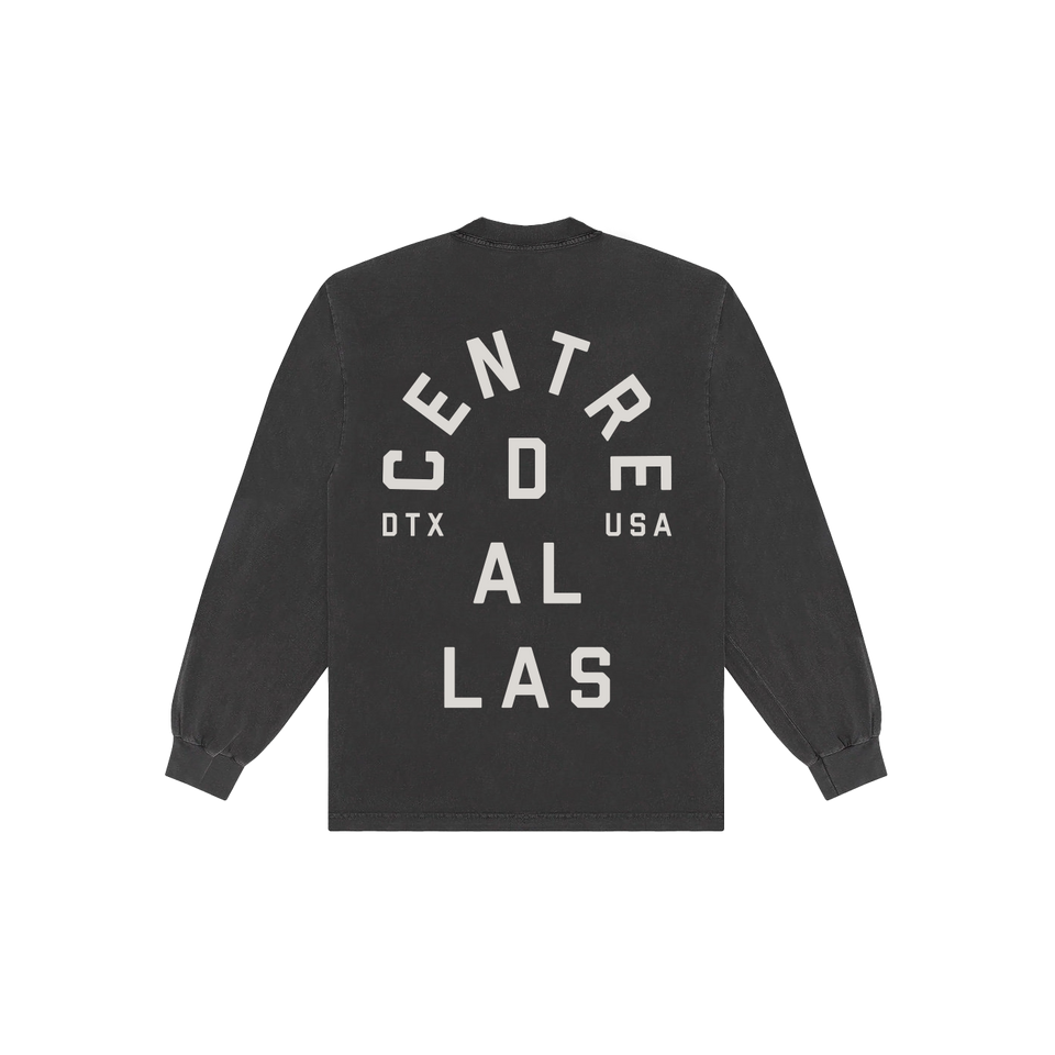 Centre Arch Lockup Tee (Vintage Black) - Men
