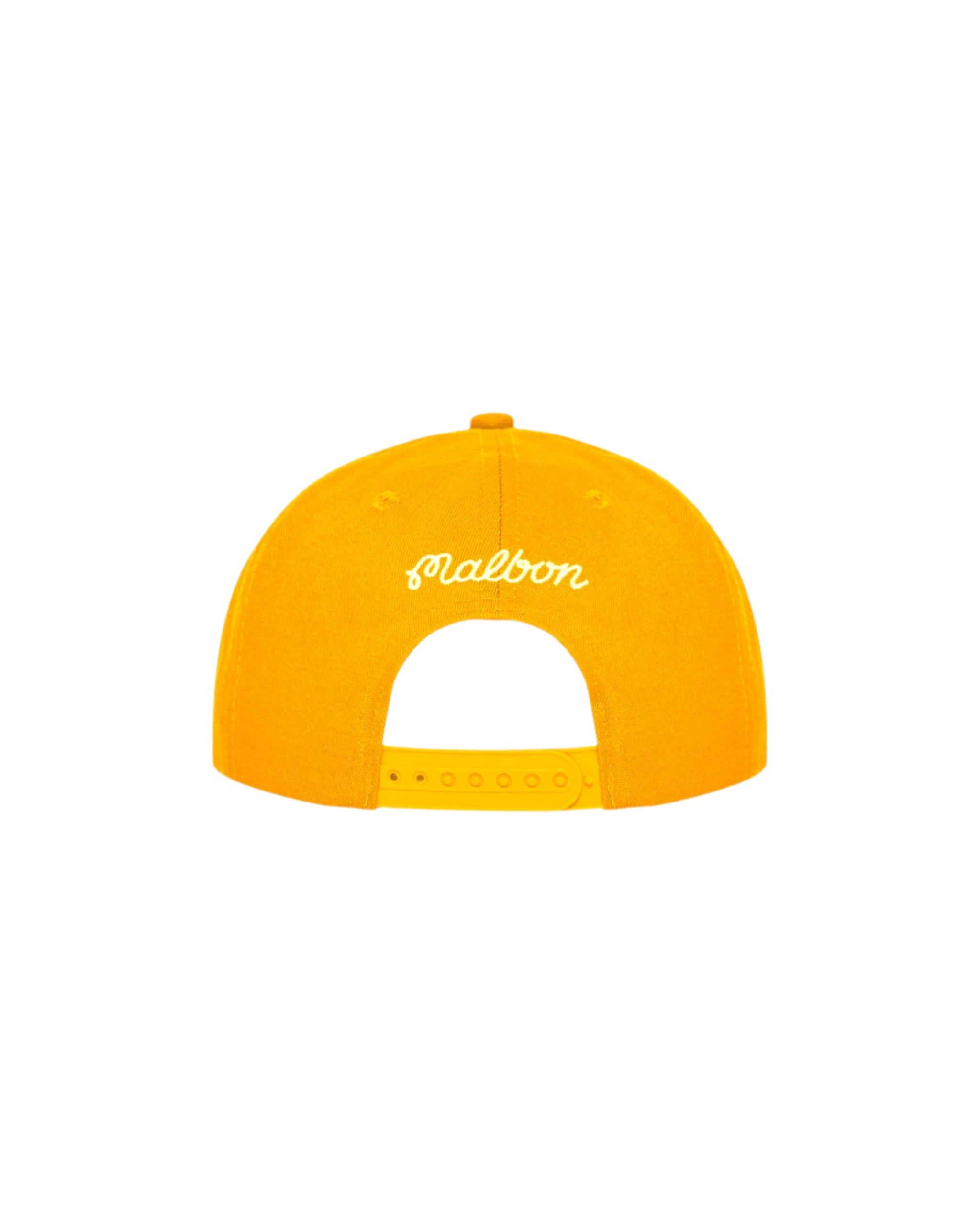 Malbon Golf M Script Chainstitch Painters Hat (Gold) – Centre