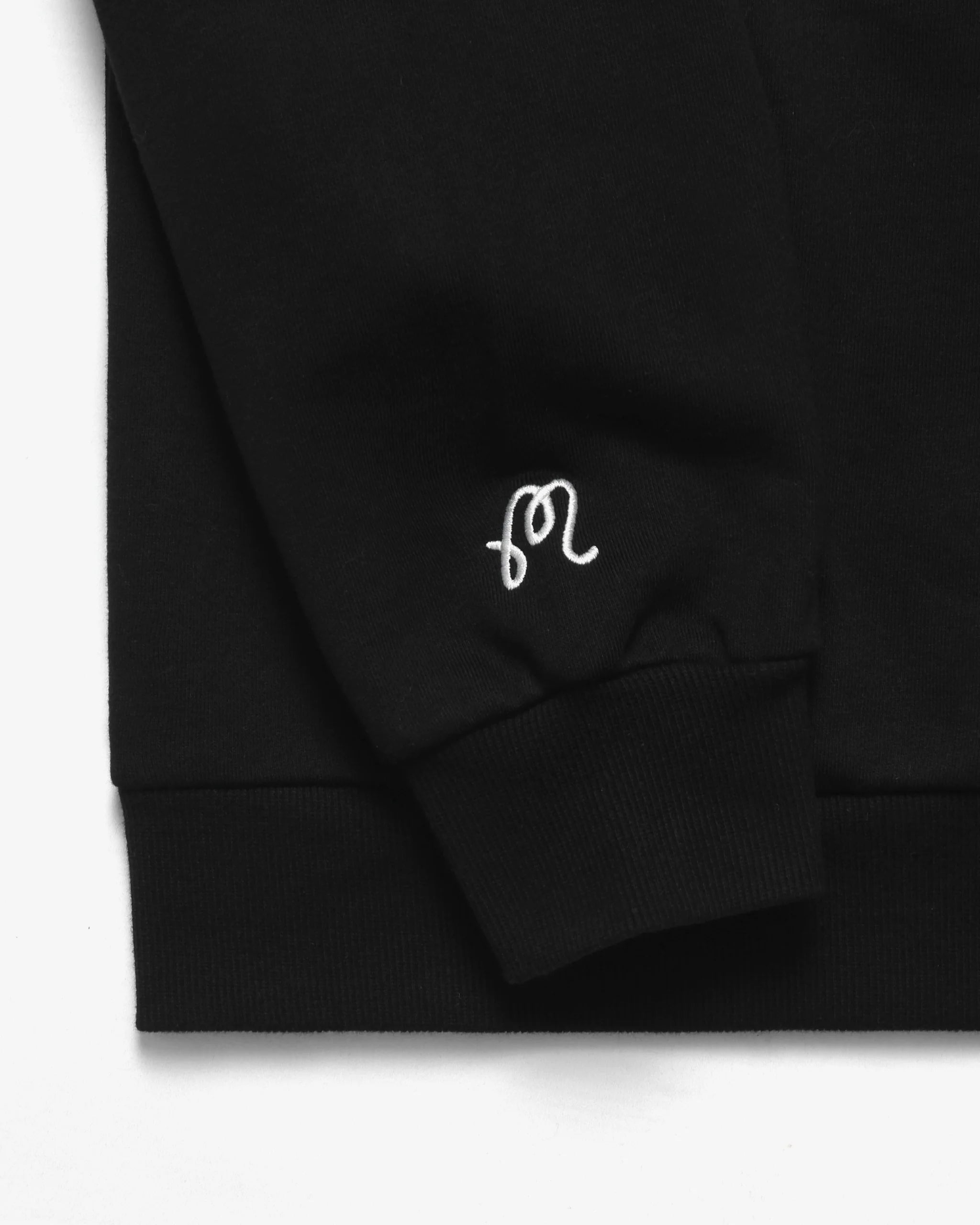 Malbon Golf Trophy Quarter Zip Fleece (Black) – Centre