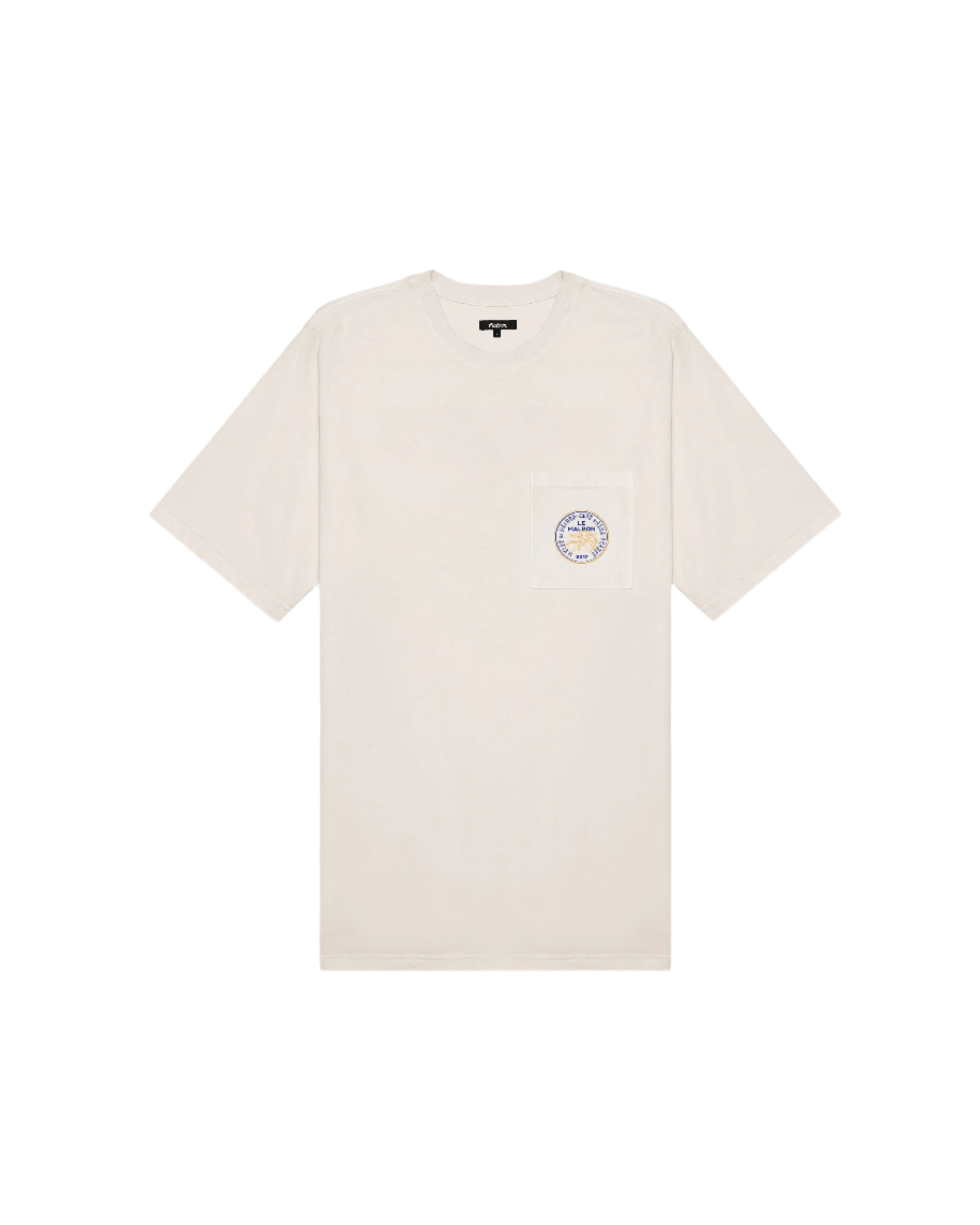 ■Malbon Golf■ PARADISE PIGMENT ROUND T-SHIRT IVORY MAN Genuine Malbon Golf PARADISE PIGMENT ROUND T-SHIRT IVORY