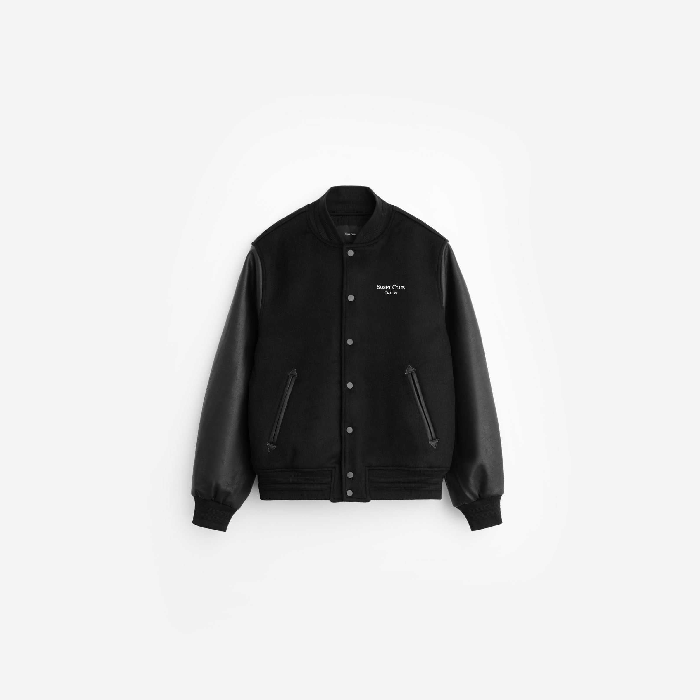 Dallas Sushi Club Club Jacket (Black) – Centre