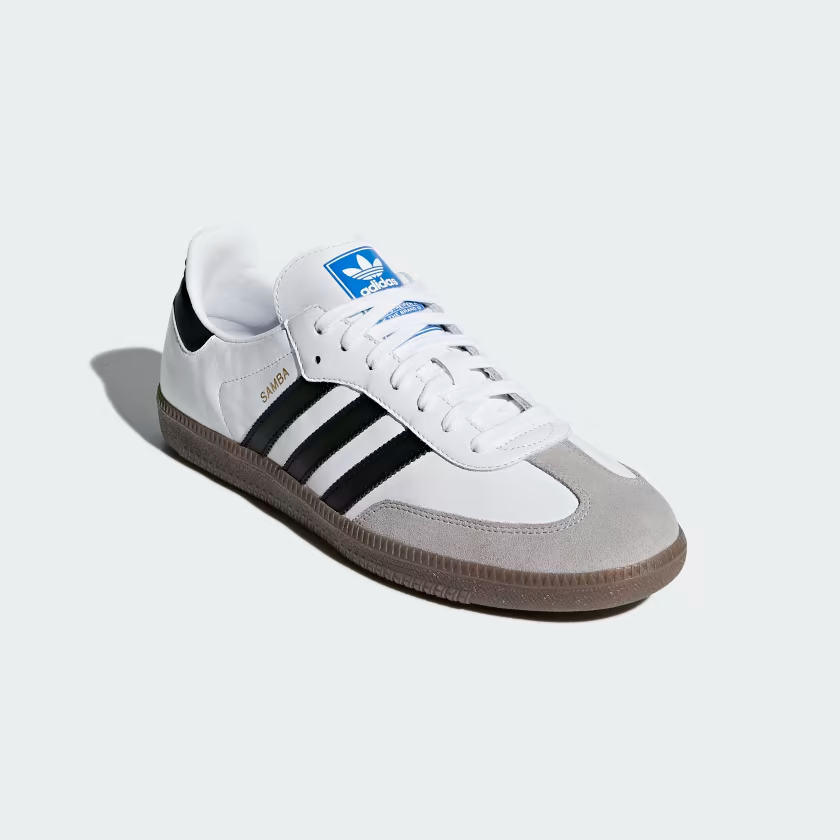 Adidas Samba OG ( Cloud White / Core Black / Clear Granite ) – Centre