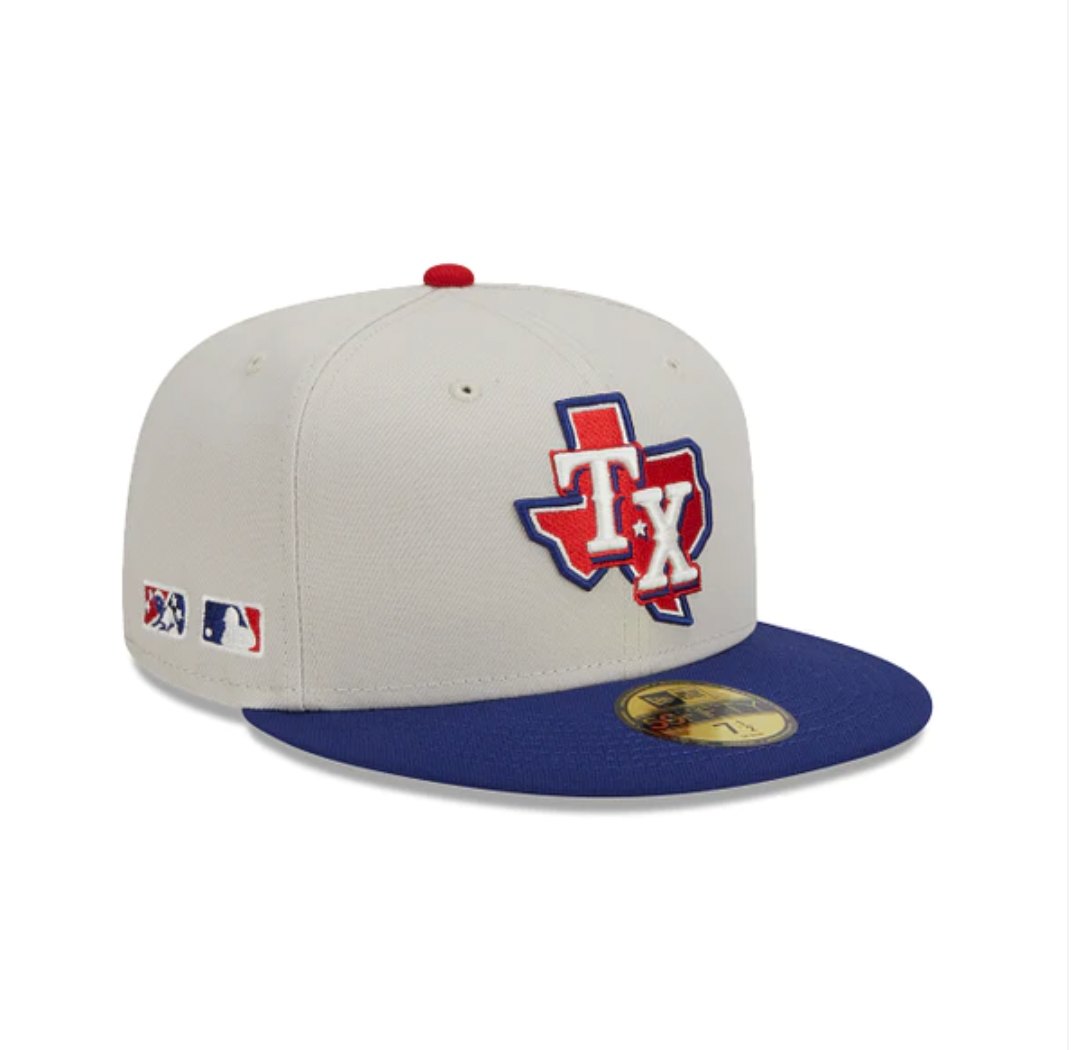 New Era 59FIFTY Texas Rangers Farm Team Fitted Hat Centre